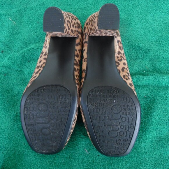 rialto leopard heels size 8m - Picture 8 of 11